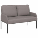 Sofasæt med pude 3 pcs Gråbrun 115 x 56 x 80 cm Krydsfinér