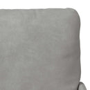 Sofasæt med pude 3 pcs Lysegrå 115 x 56 x 80 cm Krydsfinér