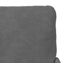 Sofasæt med pude 3 pcs Mørkegrå 115 x 56 x 80 cm Krydsfinér