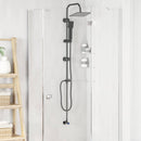 Brusesystem Sort 47 x 20 x 95 cm Rustfrit stål