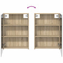 Badeværelsesspejlskab Sonoma eg 50 x 14,5 x 70 cm