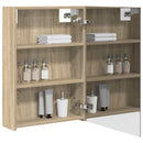 Badeværelsesspejlskab Sonoma eg 50 x 14,5 x 70 cm