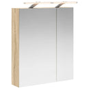 Badeværelsesspejlskab Sonoma eg 60 x 14,5 x 70 cm