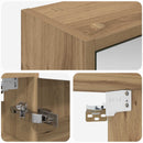 Badeværelsesspejlskab Artisan-eg 43 x 16 x 62.5 cm