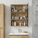 Badeværelsesspejlskab Artisan-eg 43 x 16 x 62.5 cm