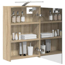 Badeværelsesspejlskab Sonoma eg 43 x 16 x 62.5 cm