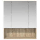 Badeværelsesspejlskab Sonoma eg 60 x 14.5 x 70 cm