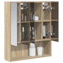 Badeværelsesspejlskab Sonoma eg 60 x 14.5 x 70 cm
