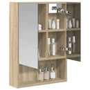 Badeværelsesspejlskab Sonoma eg 50 x 14,5 x 70 cm