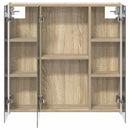 Badeværelsesspejlskab Sonoma eg 73.5 x 15.5 x 70 cm