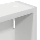 Badeværelsesvægskab Hvid 20 x 10 x 50 cm Konstrueret træ