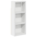 Badeværelsesvægskab Hvid 20 x 10 x 50 cm Konstrueret træ
