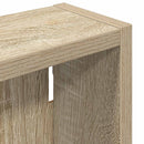 Badeværelsesvægskab Sonoma eg 20 x 10 x 50 cm Konstrueret træ