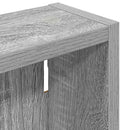 Badeværelsesvægskab Grå Sonoma 20 x 10 x 50 cm Konstrueret træ