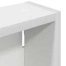 Badeværelsesvægskab Hvid 20 x 10 x 60,5 cm Konstrueret træ