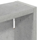 Badeværelsesvægskab BetonGrå 20 x 10 x 60,5 cm Konstrueret træ
