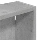Badeværelsesvægskab BetonGrå 20 x 14 x 70 cm Konstrueret træ
