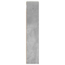 Badeværelsesvægskab BetonGrå 20 x 14 x 70 cm Konstrueret træ