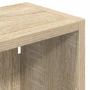 Badeværelsesvægskab Sonoma eg 20 x 16 x 62,5 cm Konstrueret træ