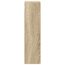 Badeværelsesvægskab Sonoma eg 20 x 16 x 62,5 cm Konstrueret træ