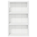 Badeværelsesvægskab Hvid 30 x 10 x 50 cm Konstrueret træ