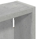 Badeværelsesvægskab BetonGrå 30 x 10 x 50 cm Konstrueret træ