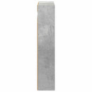 Badeværelsesvægskab BetonGrå 30 x 10 x 50 cm Konstrueret træ