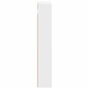 Badeværelsesvægskab Hvid 30 x 10 x 60,5 cm Konstrueret træ