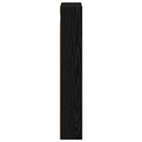 Badeværelsesvægskab Sort Eg 30 x 10 x 60,5 cm Konstrueret træ