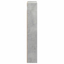 Badeværelsesvægskab BetonGrå 30 x 10 x 60,5 cm Konstrueret træ