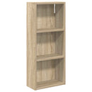 Badeværelsesvægskab Sonoma eg 30 x 14 x 70 cm Konstrueret træ
