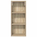 Badeværelsesvægskab Sonoma eg 30 x 14 x 70 cm Konstrueret træ