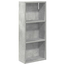 Badeværelsesvægskab BetonGrå 30 x 14 x 70 cm Konstrueret træ