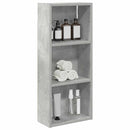Badeværelsesvægskab BetonGrå 30 x 14 x 70 cm Konstrueret træ
