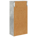 Badeværelsesvægskab BetonGrå 30 x 16 x 62,5 cm Konstrueret træ