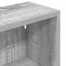 Badeværelsesvægskab med hylde Grå Sonoma 30 x 16 x 62,5 cm