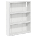 Badeværelsesvægskab Hvid 40 x 10 x 50 cm Konstrueret træ