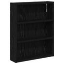 Badeværelsesvægskab Sort Eg 40 x 10 x 50 cm Konstrueret træ