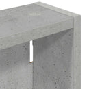 Badeværelsesvægskab BetonGrå 40 x 10 x 50 cm Konstrueret træ