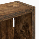Badeværelsesvægskab Røget Eg 40 x 10 x 50 cm Konstrueret træ