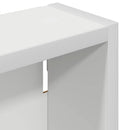 Badeværelsesvægskab Hvid 40 x 10 x 60,5 cm Konstrueret træ