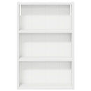 Badeværelsesvægskab Hvid 40 x 10 x 60,5 cm Konstrueret træ