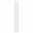 Badeværelsesvægskab Hvid 40 x 10 x 60,5 cm Konstrueret træ