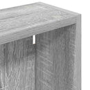 Badeværelsesvægskab Grå Sonoma 40 x 14 x 70 cm Konstrueret træ