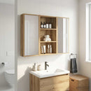 Badeværelsesvægskab Artisan eg 40 x 14 x 70 cm Konstrueret træ