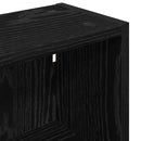 Badeværelsesvægskab Sort Eg 40 x 16 x 62,5 cm Konstrueret træ