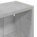 Badeværelsesvægskab BetonGrå 40 x 16 x 62,5 cm Konstrueret træ