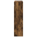 Badeværelsesvægskab Røget Eg 40 x 16 x 62,5 cm Konstrueret træ