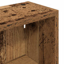 Badeværelsesvægskab med hylde Gammelt træ 40 x 16 x 62,5 cm
