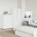 Opbevaringsskabe Hvid 80 x 48 x 105 cm Konstrueret træ